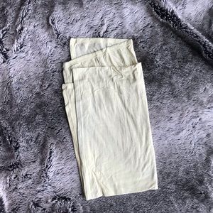 Gap Light Yellow Scarf